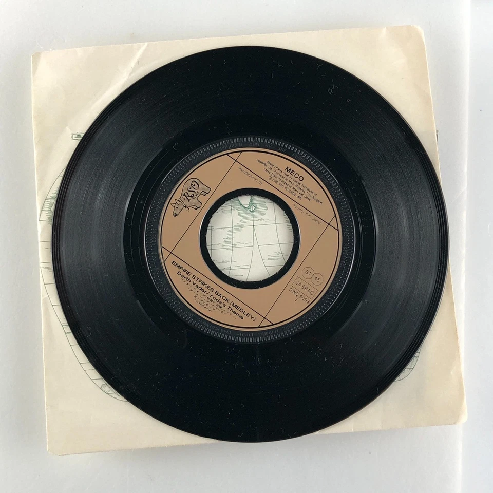 Meco Star Wars Japan 7" EP DWQ6093 Darth Vader Yoda Theme Empire Strikes Back — 第 4/4 张图片