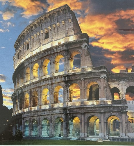 New Sealed Trefi 1500 Piece Rome Coliseum Puzzle - Picture 6 of 12