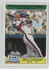 1985 Topps Drake's Big Hitters/Super Pitchers Food Issue Darryl Strawberry 1oa8