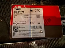 PASTILLAS DE FRENO TRW EJE TRASERO adecuadas para AUDI Q7 PORSCHE CAYENNE VW TOUAREG