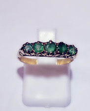 9ct Gold Emerald  Ring