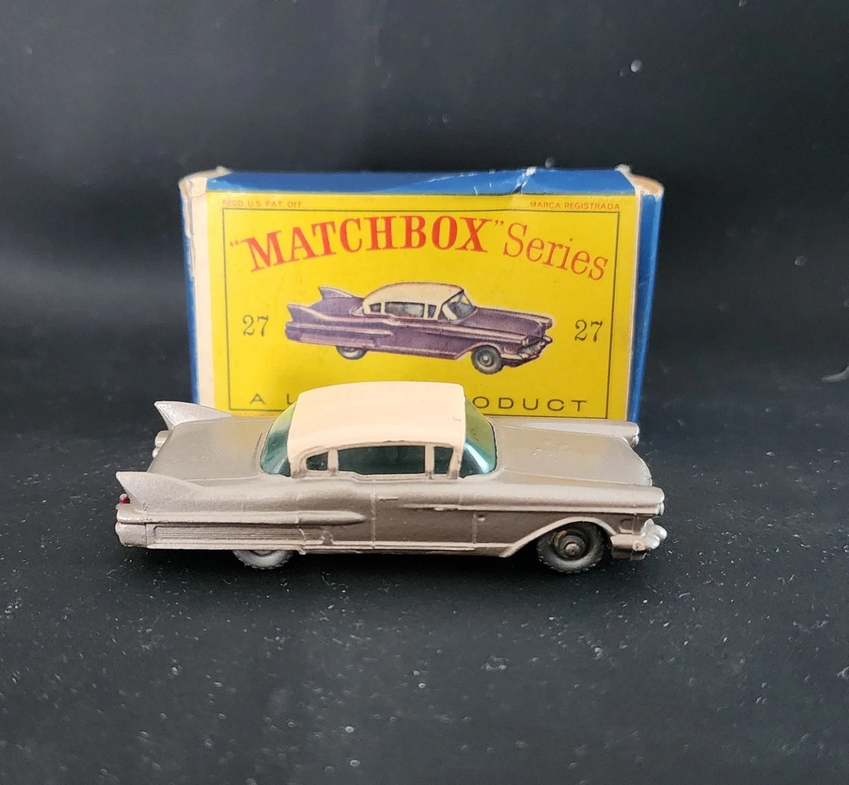 Matchbox Cadillac 1960 Vehicle Year Vintage Manufacture Diecast