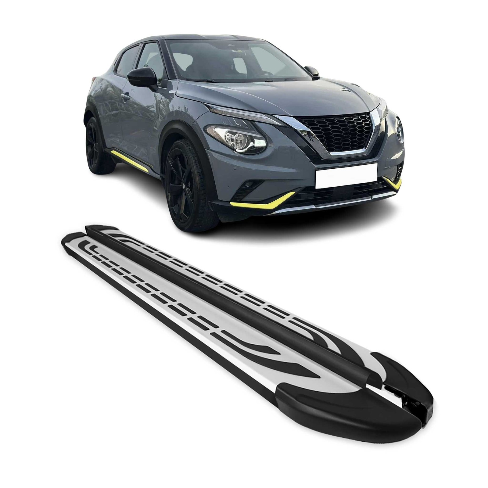 Marchepieds Nissan Juke aluminium antidérapant pour accès sécurisé 2Pcs