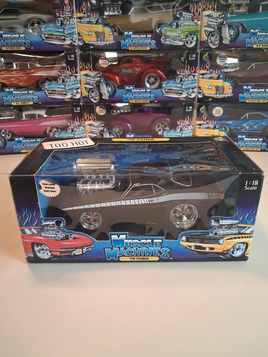 Muscle Machines Plymouth 1:18 Scale Diecast & Toy Vehicles for