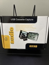 EZCAP Portable Tape USB Cassette Capture Convert To MP3 or CD BRAND NEW