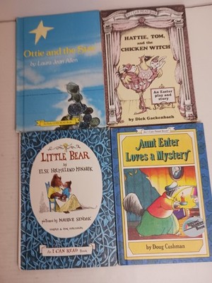 Vintage I CAN READ-Lot of 4 Hard Cover Children's Books Various Authors