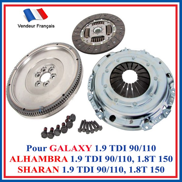 Kupplungssatz Schwungrad Motor FüR Galaxy Sharan Alhambra 1.9 TDI 90 110 835006-image