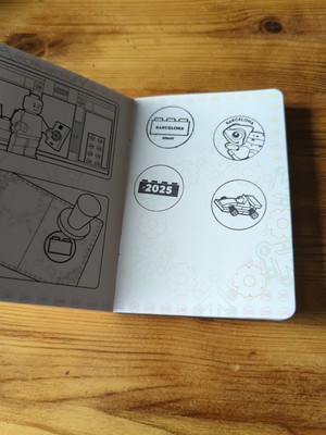 New LEGO Store Passport with stamps Including Barcelona Spain