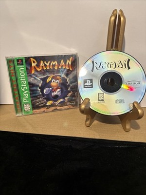 Rayman (Sony PlayStation 1, 1995) PS1 Complete Greatest Hits Registration 