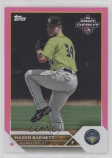 2023 Topps Pro Debut Fuchsia Foil 112/199 Mason Barnett #PD-112 11pj
