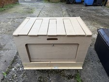 Camper Van Bed Sliding Bench Storage double Lift Up Lid - BED-036W PLY