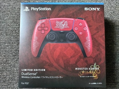 Manette sans fil Monster Hunter Wilds CAPCOM DualSense PS5 limitée neuve