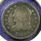 1835 Capped Bust Half Dime — photo from another recent sale