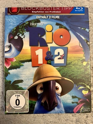 Rio 1 & 2 - Blu-ray - NEU