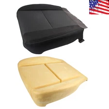 For 2007-2014 Chevy Silverado Driver Side Bottom Cloth Seat Cover+Foam Cushion