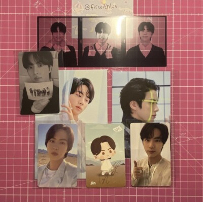 official bts unsealed proof album set + jin kim seokjin inclusion set + preorder