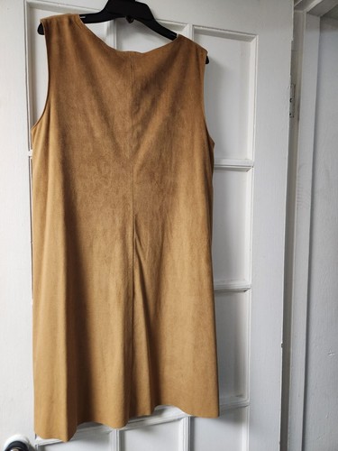 Skye’s The Limit NWT Skyes The Limit Studded Faux Suede Boho Western Shift Dress - Picture 2 of 6