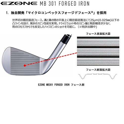 YONEX 23 Ezone MB301 Iron #4 N.S.Pro Modus3 System3 Tour125 Steel Shaft Flex S - Picture 6 of 9