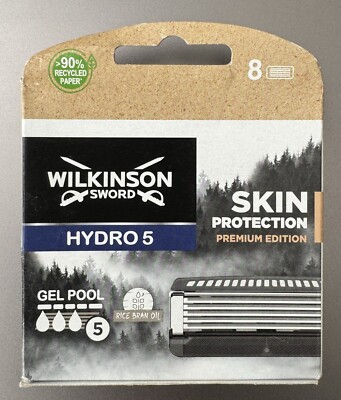 Wilkinson Sword Hydro 5 Skin Protection Premium Edition Rasierklingen für Herren