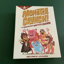 General Mills Monster Crunch The Breakfast Battle Game Sealed 