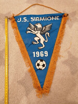 Fanion SS Lazio Rome Vintage – Football Italien – Banderine Calcio