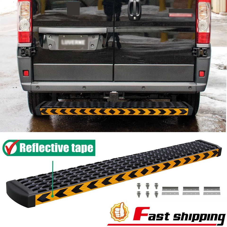 7 x 54" Rear Running Board Step Pedal For 2014-2024 Ram ProMaster 1500 2500 3500 - Image 2 of 4