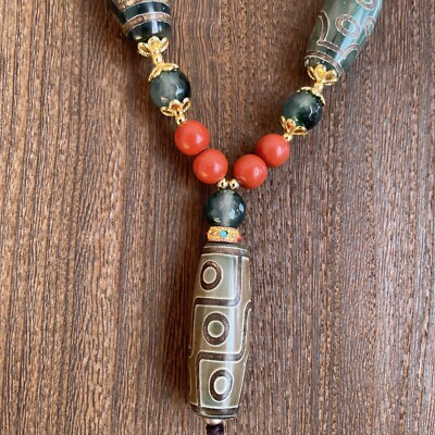 西藏天珠TIBET DZI AGATE 已开光西藏天珠| eBay