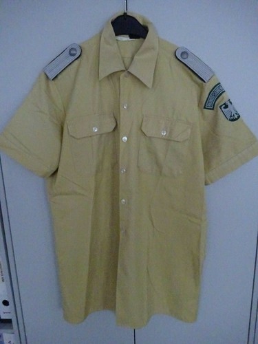 (BGS2) BGS Offiziers Hemd Bundesgrenzschutz Größe 40 kurzärmlig - Bild 1 von 5