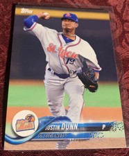 Justin Dunn 2018 Topps Pro Debut Cincinnati Reds