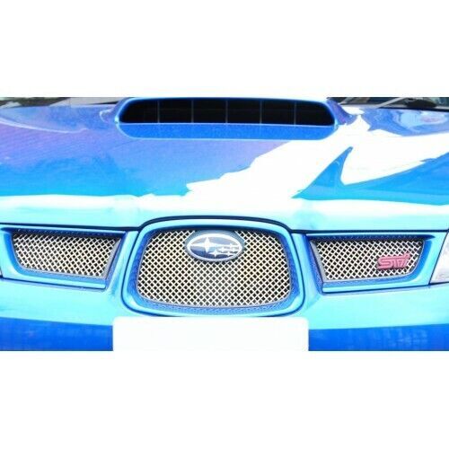 Subaru Impreza Hawkeye – Oberer Grillsatz, Silbern (2006 Bis 2007)-image