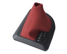 Fits 2003-2010 Bmw X3 E83 Pvc Leather Automatic Shift Boot Cover Red