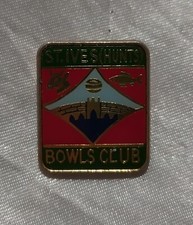 St. Ives (Hunts) Bowls Club Enamel Pin Badge