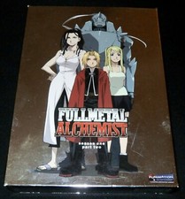 Fullmetal Alchemist Season 1 Part 2 3-Disc DVD Set GREAT Cond. Fast Ship