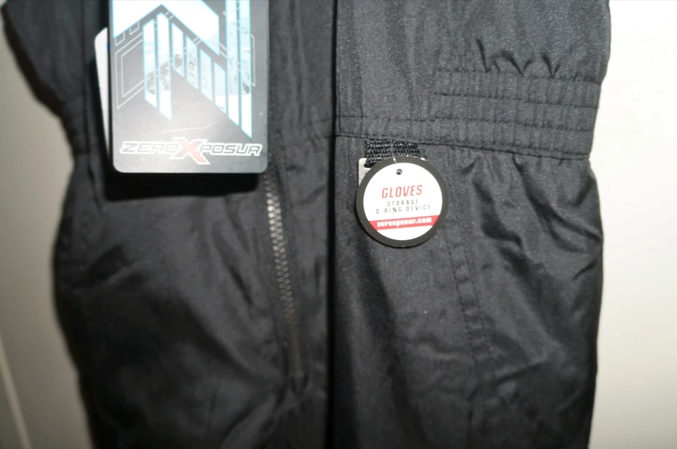 ZeroXPosur Boy's Snow Bib Pants Snowsuit Skisuit Winter BLACK Size S (4) NWT - Image 4 of 4