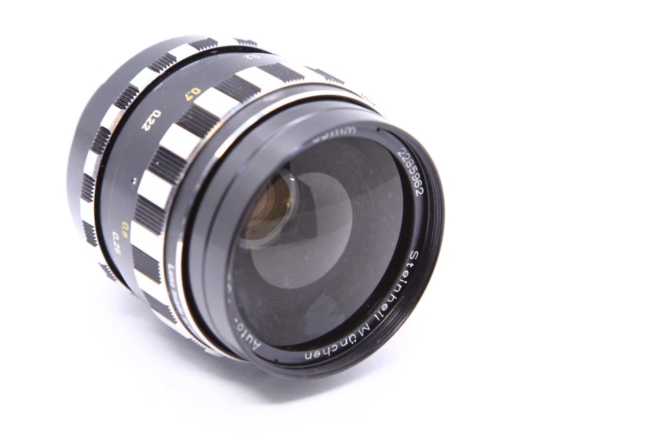 Steinheil Munchen Auto-D Quinaron 35mm f2.8 Lens 2,8 35/2.8 Exa Exakta Mount - Image 2 of 4