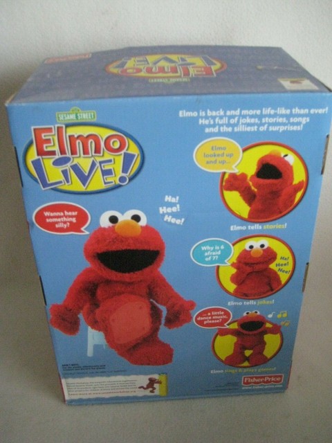 elmo live doll