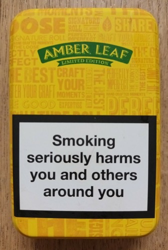 Amber Leaf Special edition 12.5g Tobacco Tin
