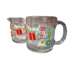 Libbey Clear Coffee Mug Set Mugs