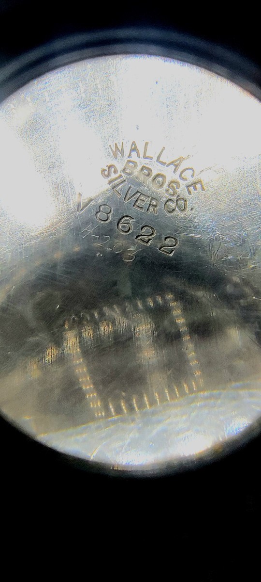 wallace bros silver co plate holloware sugar bowp antique early