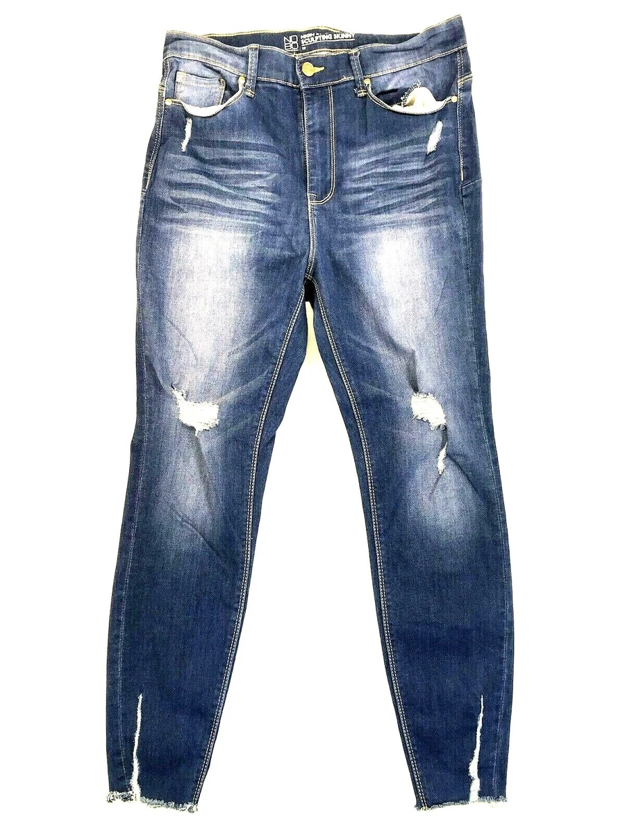 Nobo high rise deals sculpting skinny jeans