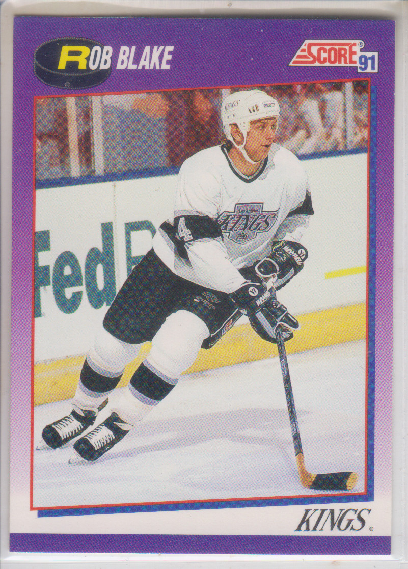 1991-92 Score American #27: Rob Blake