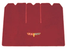 1978 - 1982 Corvette Rear Cargo Embroidered Floor Mat Cross Flags C3 NEW