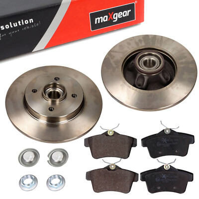 MAXGEAR Bremsscheiben Bremsbeläge Hinten für CITROEN C4 PEUGEOT 3008 308 268mm
