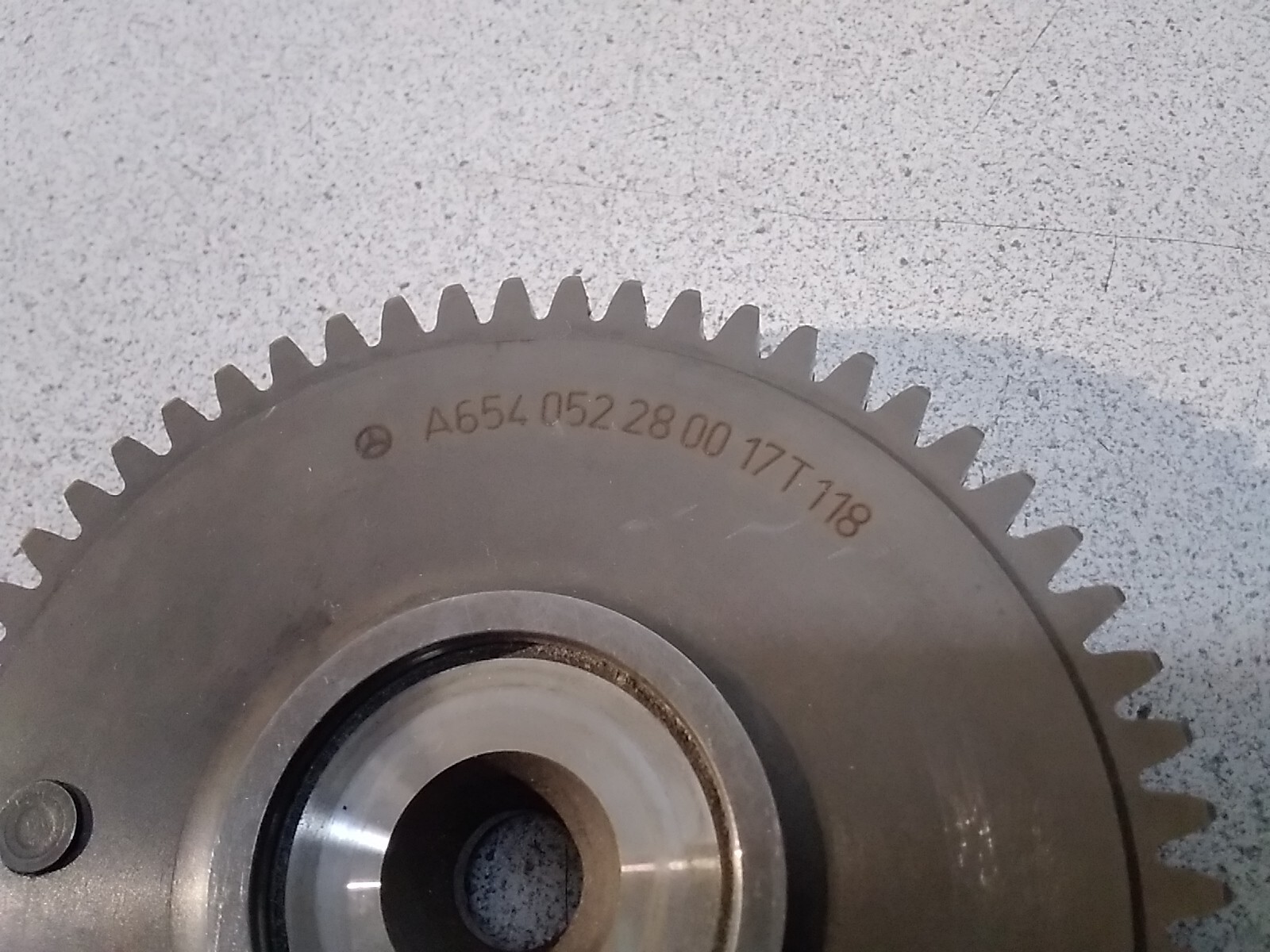 Mercedes OM654 W205 W213 2.2 CDI Zahnrad Nockenwelle 6540522800  