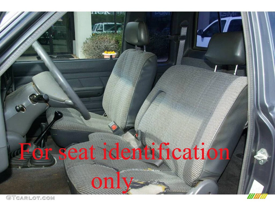 卡车座套 适合 1989 年至 1994 年丰田皮卡 60/40 带扶手的长凳座椅 — 第 3/3 张图片