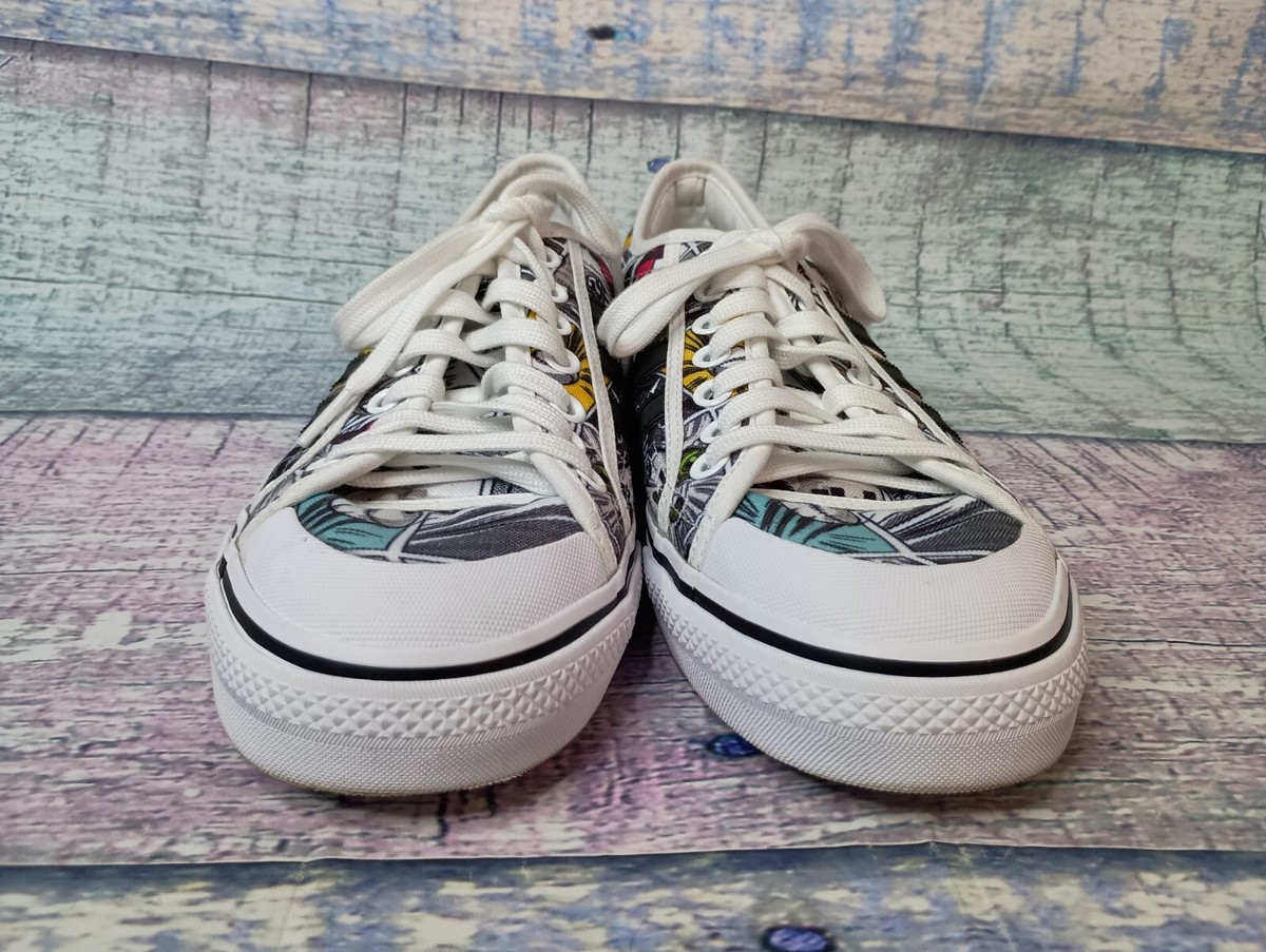 Adidas Originals Disney Pixar x Nizza Men's 10 Shoes White Black Comics  GX0994 | eBay