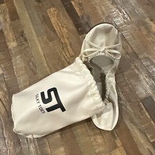 Silky Toes Women's Foldable Travel Flat Nude Small Ballet Style Shoes
