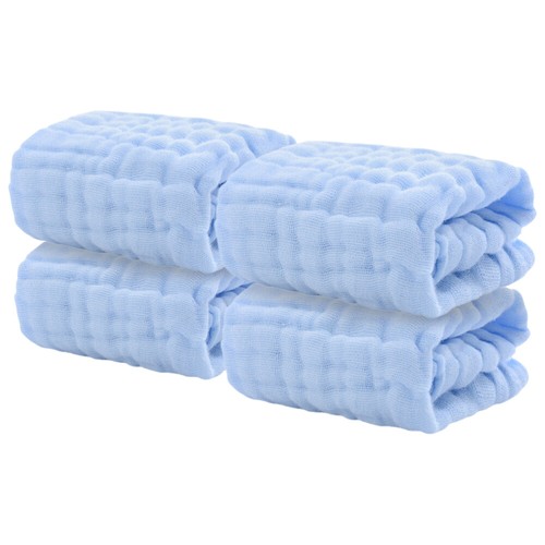 4 Pcs Pure Towel Face Towels for Kids Baby Girl Child