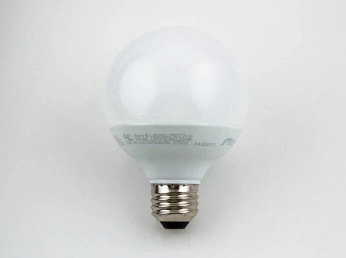 3 PCS LED G25 Globe Frost Bulb Dimmable 5W 120V 2700K TCP LED5G25D27KF FREE SHIP - Image 4 of 4