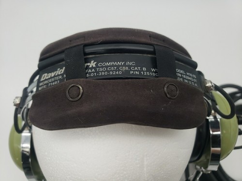 David Clark H10-76 Military Aviation Headset And Nexus U94A/U With 24ft Cable - Picture 5 of 7